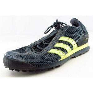 adidas Aroga Size 8.5 M Navy Blue Lace Up Running Fabric Shoes